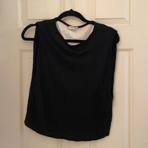 Helmet Lang crop style top